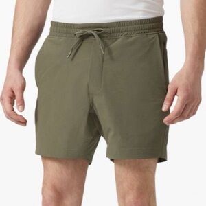 LULULEMON | Men’s Bowline 5” Cargo Style Casual Athleisure Shorts Green Gray XL